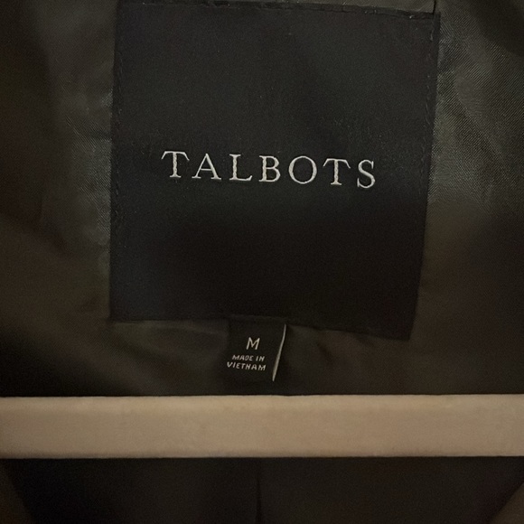 Talbots diamond quilted jacket olive green - Picture 2 of 8